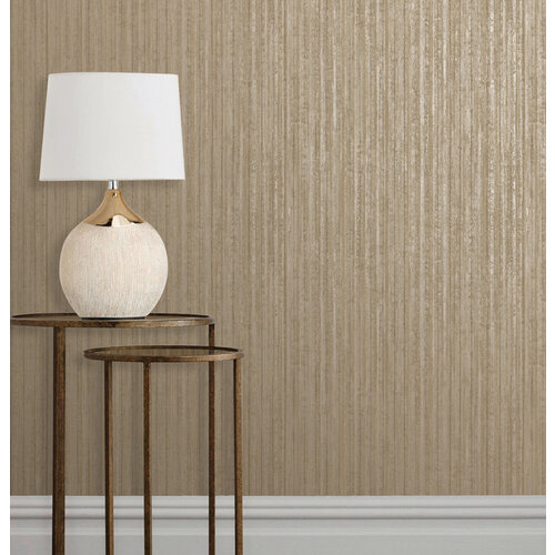 Dutch Wallcoverings Artisan Vertical - Metal Gilver