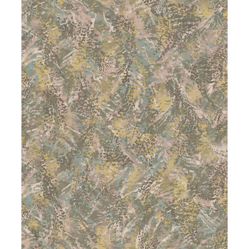 Dutch Wallcoverings Arabesque - Pluma Blush Khaki - Multi