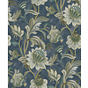 Dutch Wallcoverings Arabesque - Cecelia Navy - Multi