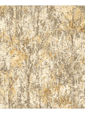 Dutch Wallcoverings Arabesque - Verdant Orange - Multi