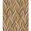Dutch Wallcoverings Arabesque - Arabesque Orange/Mocha - Multi