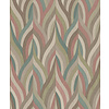 Dutch Wallcoverings Arabesque - Arabesque Red Teal - Multi