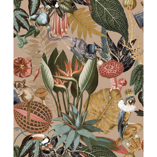 Dutch Wallcoverings Arboretum - Reverie Gold - Multi