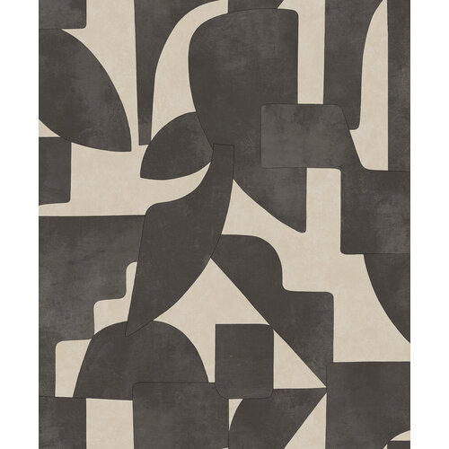 Dutch Wallcoverings Arboretum - Linnet Cream Charcoal - Multi
