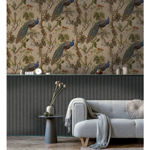 Dutch Wallcoverings Arboretum - Cassia Taupe - Multi