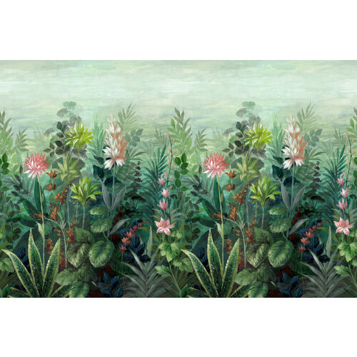 Dutch Wallcoverings Arboretum - Mural Primavera Green - Multi