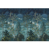 Dutch Wallcoverings Arboretum - Mural Midnight Blue - Multi