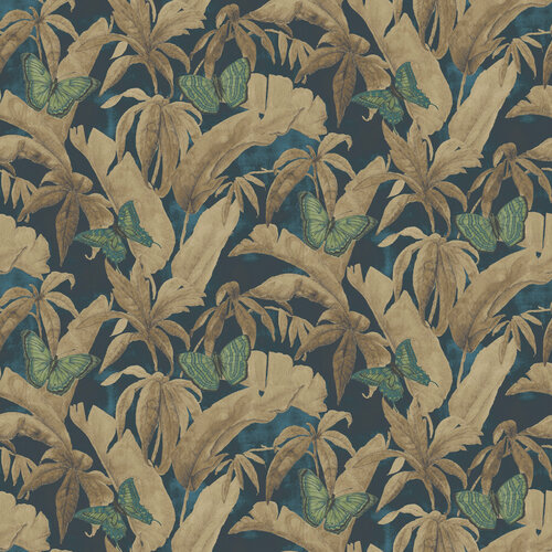 Dutch Wallcoverings Designology - Silverdale Teal - Multi