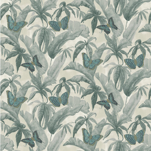 Dutch Wallcoverings Designology - Silverdale Teal - Multi