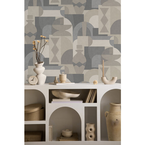 Dutch Wallcoverings Khalili - Khalili Beige/Cream - Multi