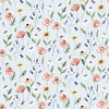 Dutch Wallcoverings FC Rosenlycka- Flowers Blue - 43104