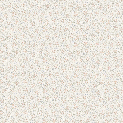 Dutch Wallcoverings Rosenlycka - Mini Flowers Beige - Multi