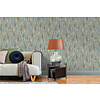 Dutch Wallcoverings Amazonia - Amherst Coral/Blue - Multicolor