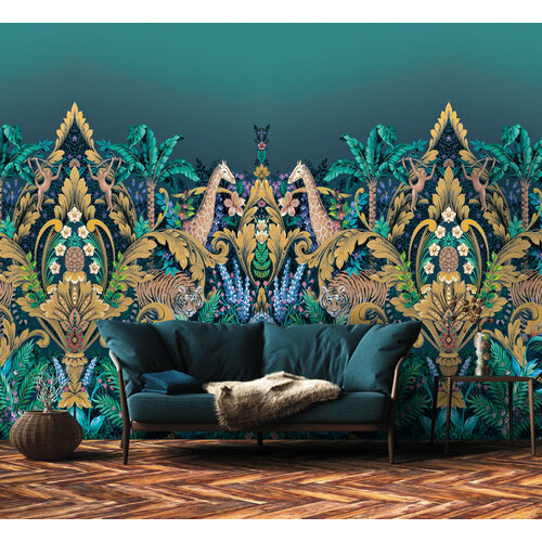 Dutch Wallcoverings Amazonia - Mural Maasai Mara 2,5X2,8M - Multicolor
