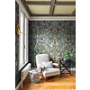 Dutch Wallcoverings Hidden Tr2 -Vine Embroid. 196X270 - Multicolor