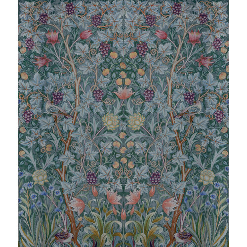 Dutch Wallcoverings Hidden Tr2 -Vine Embroid. 196X270 - Multicolor