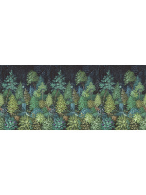 Dutch Wallcoverings Cascading Gardens - Twilight - Mural