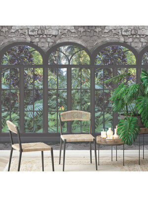 Dutch Wallcoverings Cascading Gardens - Namosi - Mural