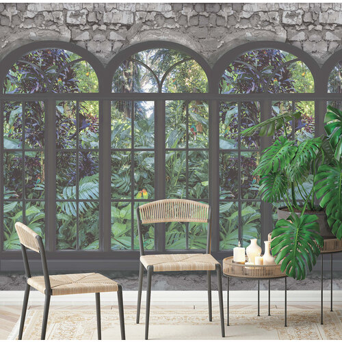 Dutch Wallcoverings Cascading Gardens - Namosi - Mural