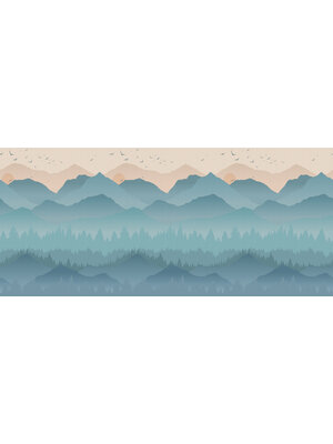 Dutch Wallcoverings Cascading Gardens - Montana - Mural
