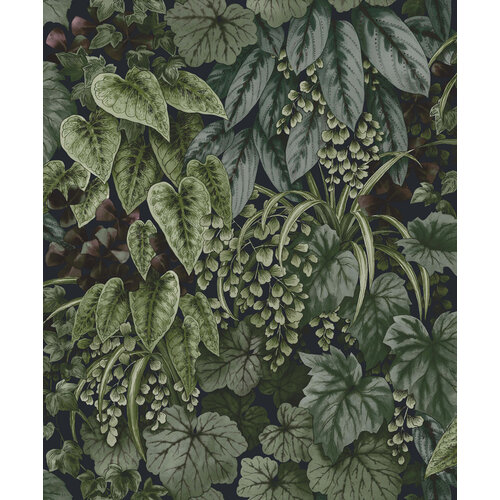 Dutch Wallcoverings Cascading Gardens - Cascading Garden - Navy