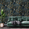 Dutch Wallcoverings Cascading Gardens - Masoala - Navy