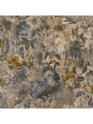 Dutch Wallcoverings Cascading Gardens - Thalia - Navy