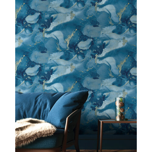 Dutch Wallcoverings Patagonia - Parian - Navy