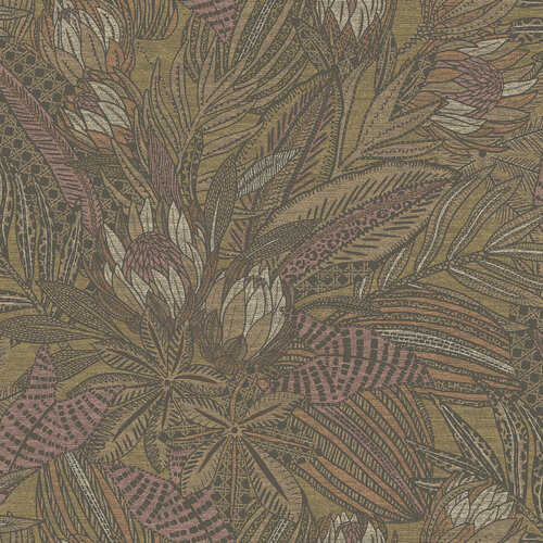 Dutch Wallcoverings Alchemy - Susara - Ochre