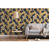 Dutch Wallcoverings Amazonia - Tiki Ochre - Oker Dutch Wallcoverings Amazonia - Tiki Ochre - Oker