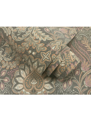 Dutch Wallcoverings Khalili - Tahari Bead Burnt - Orange Dutch Wallcoverings Khalili - Tahari Bead Burnt - Orange