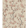 Dutch Wallcoverings Patagonia - Folia Taupe/- Red