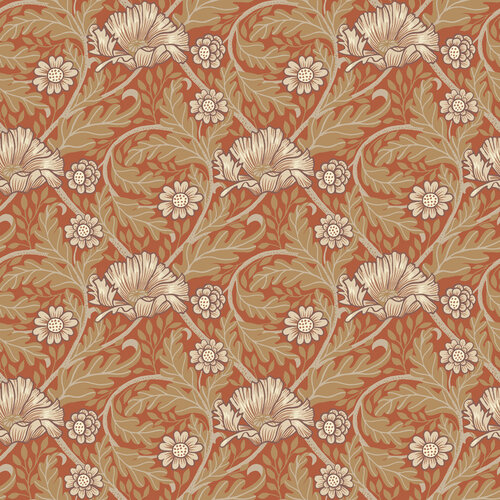 Dutch Wallcoverings Angas - Esther Red - Rood
