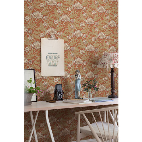 Dutch Wallcoverings Angas - Esther Red - Rood