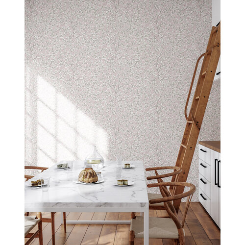 Dutch Wallcoverings Klara & Tove - Magnolia Pink - Roze