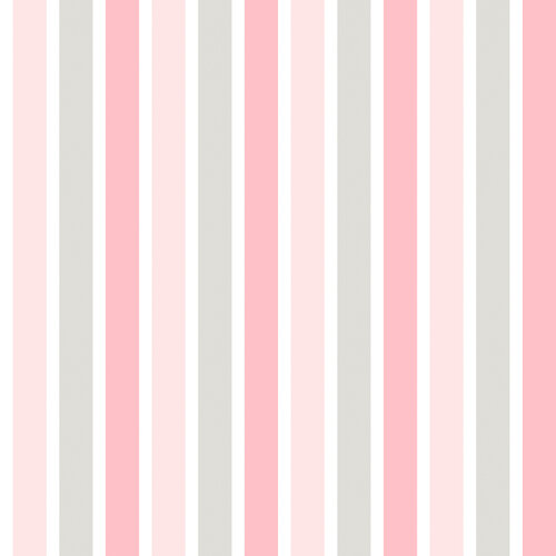 Dutch Wallcoverings Joy - Strepen - Roze/Grijs