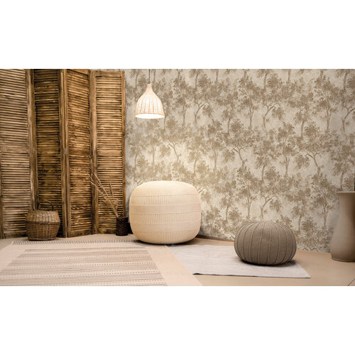 Dutch Wallcoverings Sahara - Tipu - Taupe Beads