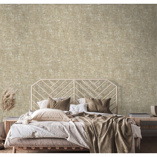 Dutch Wallcoverings Khalili - Brindle Bead Taupe/Gold - Taupe/Goud