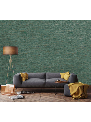 Dutch Wallcoverings Alchemy - Nexus - Teal Dutch Wallcoverings Alchemy - Nexus - Teal