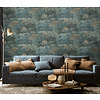 Dutch Wallcoverings Cascading Gardens - Elgon - Teal Dutch Wallcoverings Cascading Gardens - Elgon - Teal
