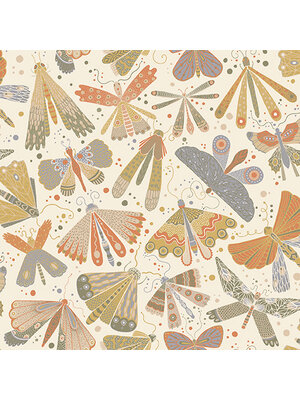 Dutch Wallcoverings Langtan - Flyga Teracotta - Terra