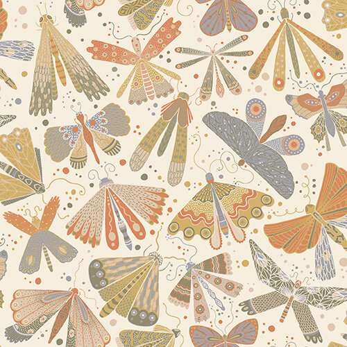 Dutch Wallcoverings Langtan - Flyga Teracotta - Terra
