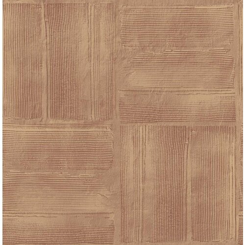 Dutch Wallcoverings Arber - Jasper Terracotta - Terra/Goud
