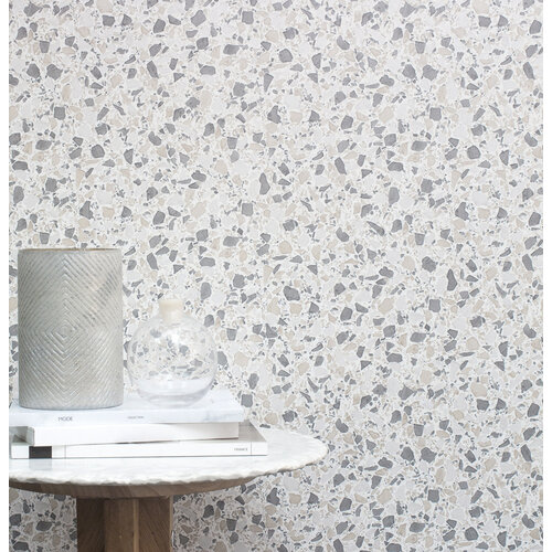 Dutch Wallcoverings Artisan - Terrazzo Grey