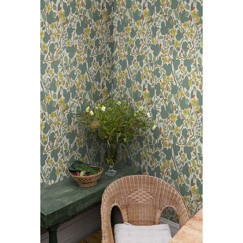 Dutch Wallcoverings Lina II - Ewald - Turquoise