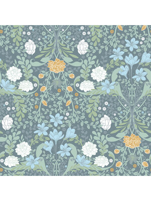 Dutch Wallcoverings Sunnano - Frösö - Turquoise