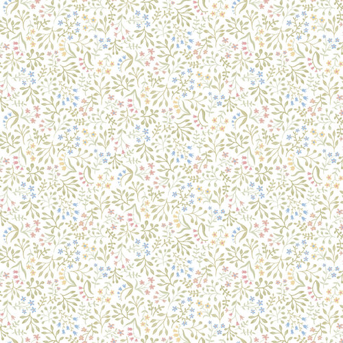Dutch Wallcoverings Angas - Marie White - Wit