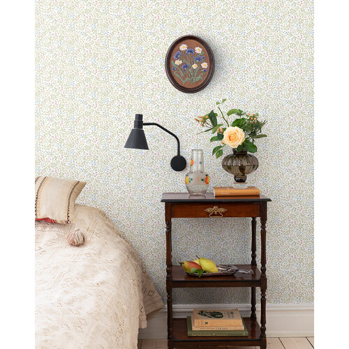 Dutch Wallcoverings Angas - Marie White - Wit
