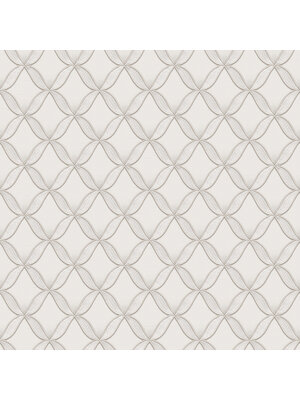 Dutch Wallcoverings Fabric Touch/Bs1 Geometric White - Wit