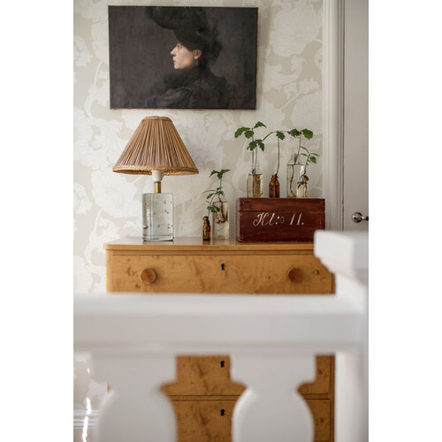 Dutch Wallcoverings Ekbacka - Papaver White - Wit